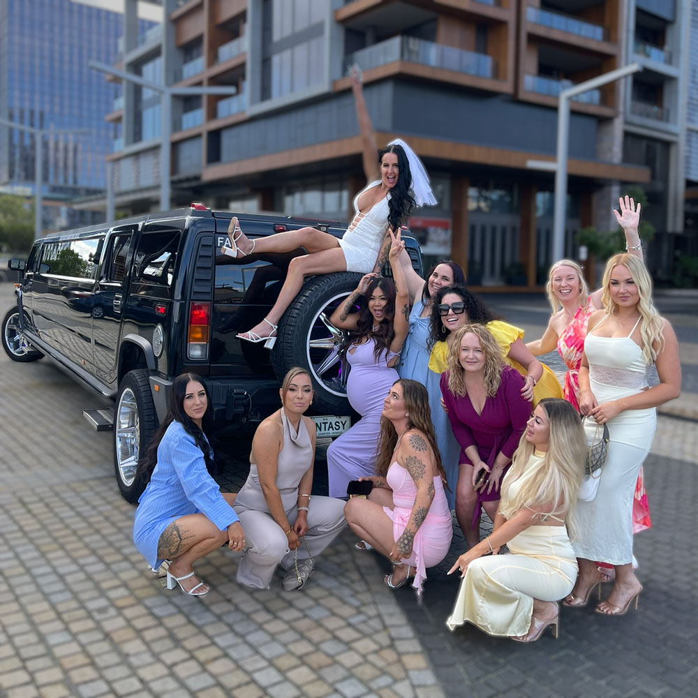 Hummer limo for hens night party perth